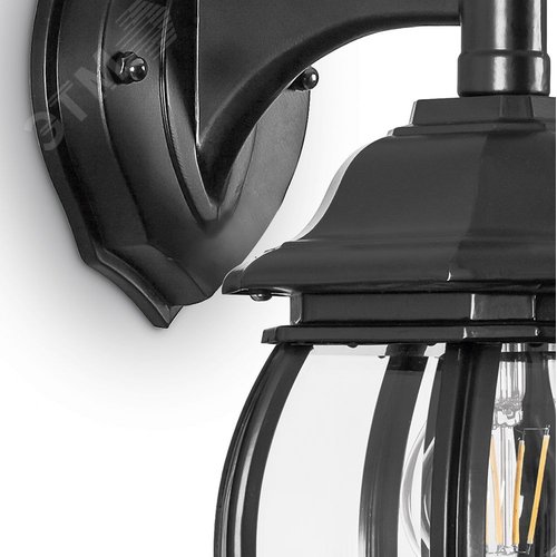 Светильник НБУ-100w вниз Е27 IP44 черный - фото 3