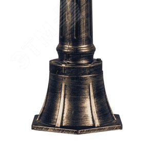 Светильник НТУ-60w столб Е27 IP44 черное золото - фото 5