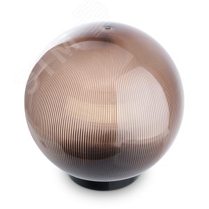 Изображение товара Светильник НТУ-02-60-255 Шар d=250мм призма дымчатый Е27 на трубу IP44 (шт)