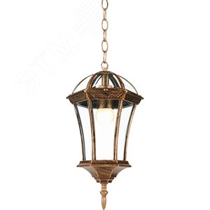 Изображение товара Светильник НСУ-60w цепь Е27 IP44 черное золото (шт)