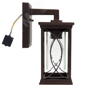 Светильник НБУ-60w вниз Е27 IP44 коричневый - фото 3