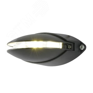 Светильник светодиодный 6w 3000К IP54 черный - фото 3