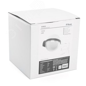 Светильник светодиодный уличный ДБУ-14w 4000К IP54 черный - фото 8