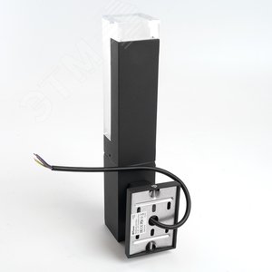 Светильник светодиодный уличный ДБУ-5w вверх 4000К IP54 черный - фото 4