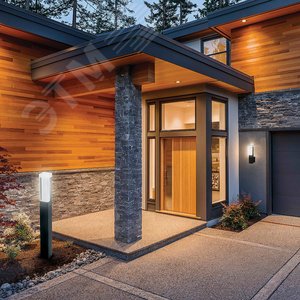 Светильник светодиодный уличный ДТУ-5w столб 4000К IP54 черный - фото 3