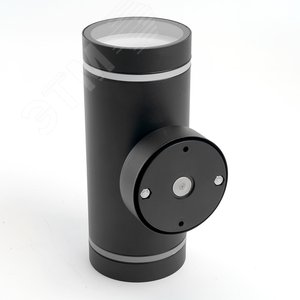 Светильник ДБУ-2х15w вверх/вниз GX53 без ламп IP54 черный - фото 6