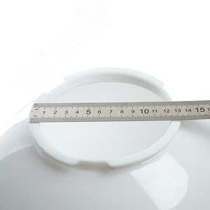 Светильник НТУ-01-150-401 Шар d=400мм молочный Е27 на трубу IP44 - фото 4