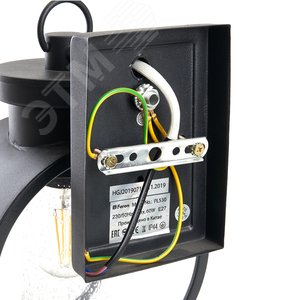 Светильник НБУ-60w вниз Е27 IP44 черный кованое железо - фото 5