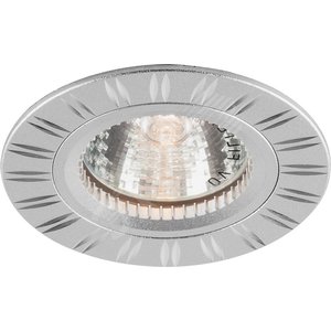Светильник ИВО-50w 12в G5.3 серебро