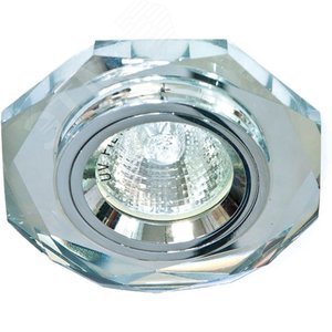 Светильник ИВО-50w 12в G5.3 серебро/серебро 8020-2 сереб/сереб. FERON