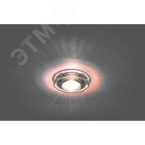 Светильник ИВО-50w G5.3 серебро/серебро - фото 2