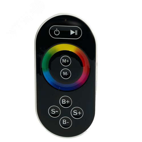 Контроллер к LED ленте RGB 12-24v с сенсорным черным ПДУ - фото 2