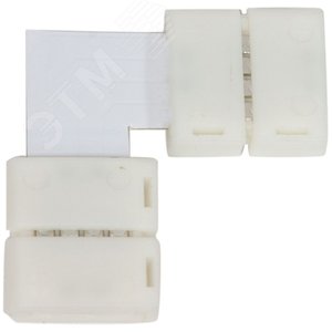 Комплект L коннекторов с соединителем для светодиодной ленты (3528/8мм) - фото 1