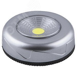 Изображение товара Светодиодный светильник кнопка 2w серебро (шт)