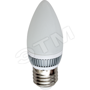 Лампа светодиодная LED 2вт Е14 белый(свеча)