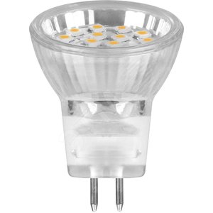 Лампа светодиодная LED 1вт 230в G5.3 белый
