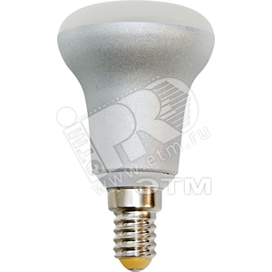 Лампа светодиодная LB-500 4LED(4W) 230V E14 6400K 84х50мм R50