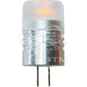 Лампа светодиодная LED 2вт 12в G4 белая капсульная