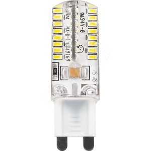 Лампа светодиодная LED 4вт 230в G9 белый капсульная