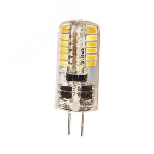 Лампа светодиодная LED 3вт 12в G4 дневной капсульная LB-422 48LED FERON - 2