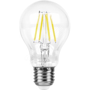 Лампа светодиодная LED 5вт Е27 белый FILAMENT