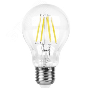 Лампа светодиодная LED 7вт Е27 белый FILAMENT LB-57 FERON - 2
