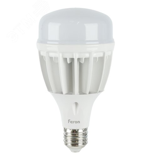 Лампа светодиодная LED 30вт E27/E40 белый - фото 2