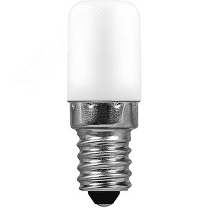 Лампа светодиодная LED 2вт Е14 белый для холодильников - фото 2