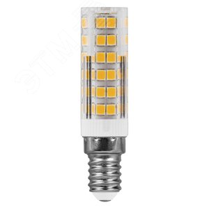 Лампа светодиодная LED 7вт E14 белый прозрачный цилиндр LB-433 FERON - 2