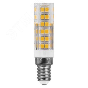 Лампа светодиодная LED 7вт E14 белый прозрачный цилиндр - фото 2