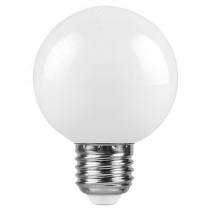 Лампа светодиодная LED 3вт Е27 2700K шар G60 - фото 2
