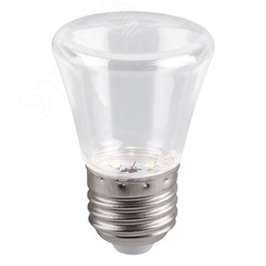 Лампа светодиодная LED 1вт Е27 прозрачный 2700К колокольчик LB-372 FERON - 2