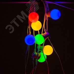 Лампа светодиодная LED 3вт Е27 желтый шар - фото 3