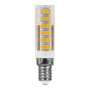 Лампа светодиодная LED 7вт Е14 дневной прозрачный цилиндр LB-433 FERON - 2