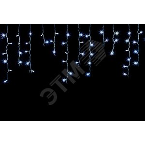 Изображение товара Гирлянда бахрома 70LED белый 1.4м+0.4м (шт)