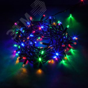 Гирлянда линейная LED мультиколор 40 м IP44 - фото 3