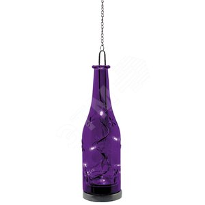Световая фигура Бутылка фиолетовая