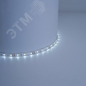 Лента светодиодная LEDх60/м 5м 4.8w/m 12в IP65 дневной