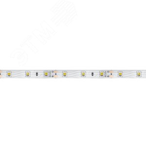 Лента светодиодная 4.8Вт/м 12В желтый IP20 60LED/м LS603 - фото 3