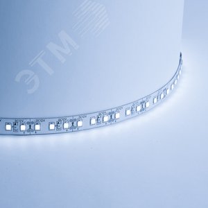 Лента светодиодная LEDх120/м 5м 9.6w/m 12в дневной
