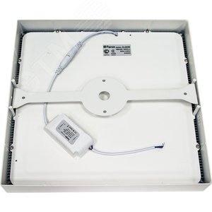 Светильник светодиодный ДПО-18w 4000K 1440Лм квадратный белый - фото 2