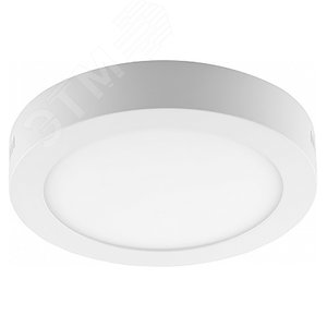 Светильник светодиодный ДПО-6w 4000K 480Лм белый - фото 1