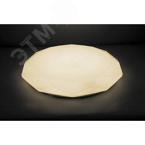 Светильник светодиодный ДБО-36w матовый с эффектом Звездного неба регулировкой цветовой температуры 3000-6500К светового потока max 2900Лм и режима освещенности с пультом управления и таймером выключения - фото 4