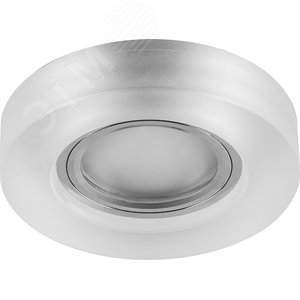 Изображение товара Светильник ИВО-50w G5.3 со светодиодной подсветкой 4000К белый матовый хром (шт)