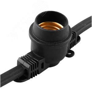 Гирлянда Белт-Лайт 100 м 200 патронов Е27 IP65 черный - фото 2