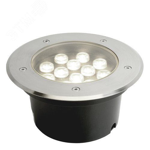 Светильник светодиодный тротуарный ДВУ-12w 6400К IP67 круг - фото 4