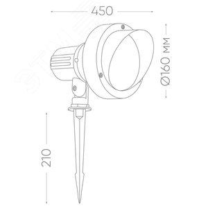 Светильник светодиодный тротуарный ДТУ-6w RGB IP65 - фото 4