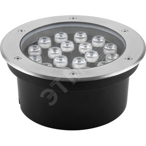 Изображение товара Светильник светодиодный тротуарный ДВУ-18w 6400К IP67 круг (шт)