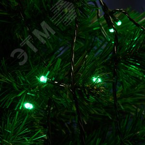 Гирлянда линейная LED зеленый 4 м с контроллером - фото 2