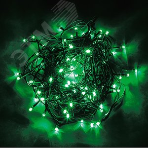 Гирлянда линейная LED зеленый 4 м с контроллером - фото 3